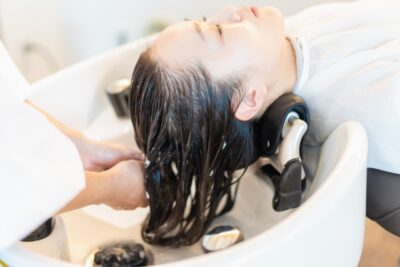 美容院でシャンプーだけ