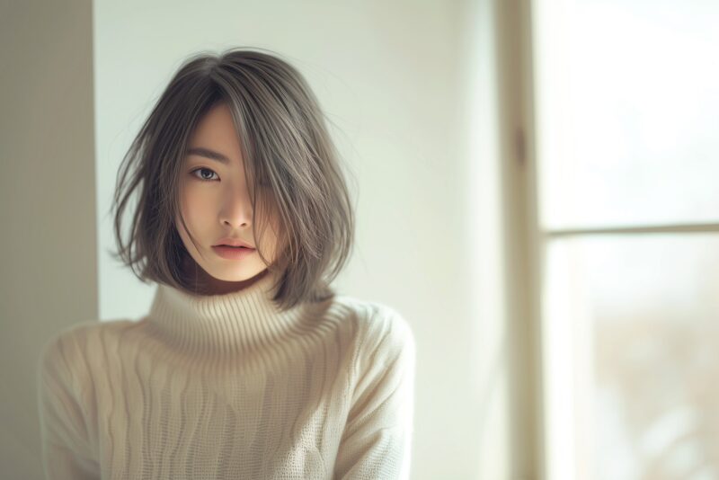 白髪　染め続ける　付き合い方　野々市市美容院CyAN